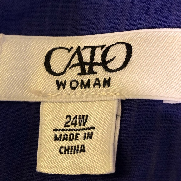 Cato Plus Size Printed Stud Dress - Picture 7 of 8